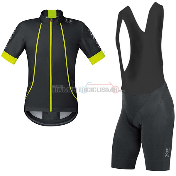 Abbigliamento Ciclismo Gore Bike Wear Power Oxygen-WS-SO 2017 nero